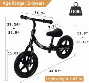 img 3 attached to Balance Walking Training Bicycle Toddlers