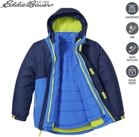 img 3 attached to 🧥 Eddie Bauer Waterproof Boys' Coat - Boys' Clothing, Jackets & Coats