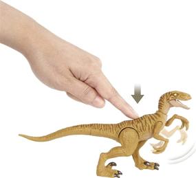 img 3 attached to Jurassic World Velociraptor Dinosaur Smaller