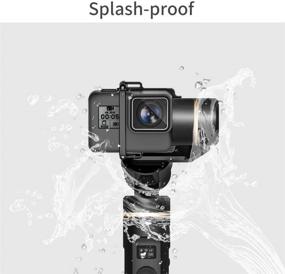 img 3 attached to FeiyuTech G6 - Splashproof Handheld Grip Gimbal for GoPro Hero 8 7 6 5 4, SJCAM, YI 4K, AEE Sport Action Camera - Official Stabilizer