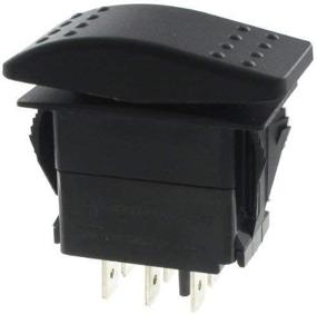 img 4 attached to 🔒 High-Quality Sealed DP Rocker Switches 20A 12V Non-ill - Reliable ON/OFF/ON Control