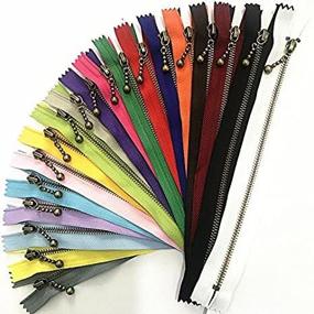 img 2 attached to 🔐 Premium Quality WKXFJJWZC Close End Zipper Zippers - 12 Inch Length