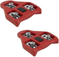 🚲 bv bike cleats: look delta compatible (9 degree float) - ultimate cleat set for indoor cycling & road biking logo