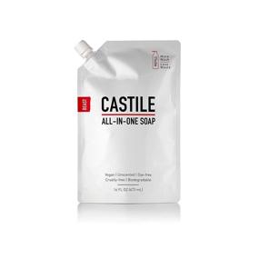 img 3 attached to 🧼 Refill of Beast Castile Unscented Liquid Soap