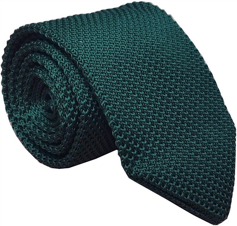 vintage knitting narrow necktie adults 标志