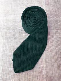 img 2 attached to 👔 Adults' Vintage Knit Necktie - for Stylish and Trendy Looks