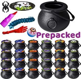 img 3 attached to JOYIN Prefilled Halloween Cauldrons with Eyeballs