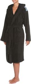 img 3 attached to Arena Unisex Bathrobe Black Medium