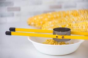 img 3 attached to 🌽 Efficient Stainless Steel Corn Slicer Peeler Thresher: Easy-to-Use, Clean & Durable Kitchen Tool for Corn on the Cob