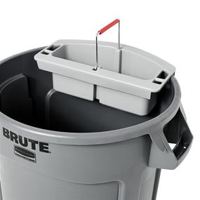 img 1 attached to Коммерческие контейнеры Rubbermaid BRUTE FG264900GRAY