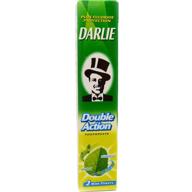 travel-sized darlie double action spearmint and peppermint fluoride toothpaste - 35g logo