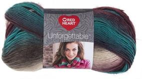 img 3 attached to 🧶 Tealberry Unforgettable Yarn - Red Heart E793-3952