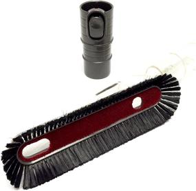 img 2 attached to 🧹 4YourHome Soft Dusting Brush Tool for Dyson, with Free Adapter - Replaces OEM# 908896-02