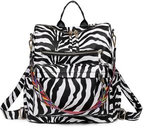 img 4 attached to 🎒 Multipurpose Backpack Handbags: Shoulder & Satchels for Women - Handbags & Wallets