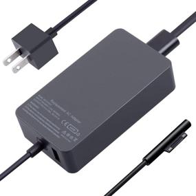 img 4 attached to 💡 High-Quality Surface Charger: 44W 15V 2.58A Adapter for Microsoft Surface Pro/Laptop/Go/Book - Reliable Power Solution with 6ft Cord