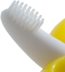 img 1 attached to 👶 Baby Banana Toothbrush: Convenient 2-Pack with Handles for Effective Oral Care