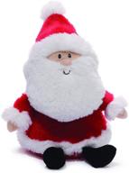 🎅 super soft stuffed plush santa claus doll - perfect snuggle & cuddle pillow for family and kids, toddler boys and girls - adorable stuffed animal logo
