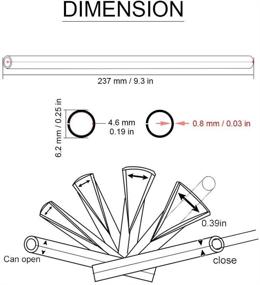 img 2 attached to 🚲 Накладки Super Pop для спиц велосипеда: Яркое украшение для колеса - отличный подарок для детей, одноклассников и любителей велосипедов - 72 шт (синий)