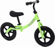 🚲 adjustable lightweight balance bike for toddlers and kids ages 2-5 years old | no pedal walking bicycle for balance training with adjustable seat and handlebar height logo