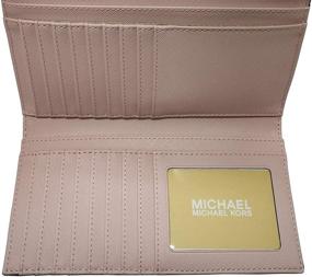 img 4 attached to Michael Kors Saffiano Leather Trifold Women's Handbags & Wallets in Wallets