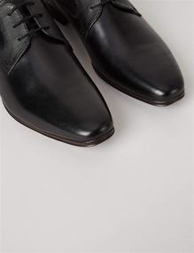 img 2 attached to Find Acton_HS01 Derbys Brown X Small Men's Shoes for Loafers & Slip-Ons