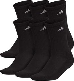 img 4 attached to 🧦 adidas Women's Athletic Crew Sock (6-Pack): Stylish and Comfortable Performance Socks for Active Women