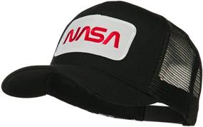 img 3 attached to E4Hats Com NASA Logo Embroidered Patched