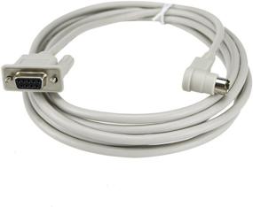 img 2 attached to 🔌 Avanexpress Micrologix Programming Cable, 1761-CBL-PM02 Compatible: 1000, 1100, 1200, 1500 Series with 8 Pin Round and 90 Degree End