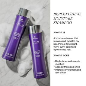 img 3 attached to 💧 Alterna Caviar Anti-Aging Replenishing Moisture Shampoo: Hydrating Solution for Dry, Brittle Hair, Protects, Restores & Strengthens, Sulfate Free