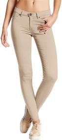 img 4 attached to HyBrid Company Stretch P44876SK Charcoal Women's Clothing