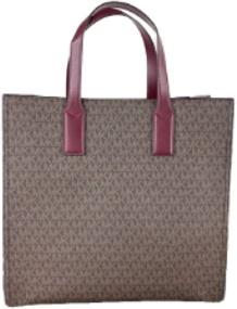 img 1 attached to 👜 Stylish and Spacious: Discover the MICHAEL KORS KENLY Large Tote Shoulder Bag Satchel