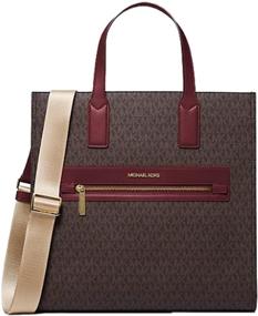 img 3 attached to 👜 Stylish and Spacious: Discover the MICHAEL KORS KENLY Large Tote Shoulder Bag Satchel