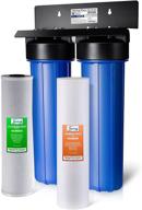 ispring wgb22b 2 stage 20 inch filter: enhanced water filtration system for clean and pure water logo