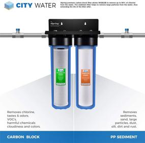 img 2 attached to ISpring WGB22B 2 Stage 20 Inch Filter: Enhanced Water Filtration System for Clean and Pure Water