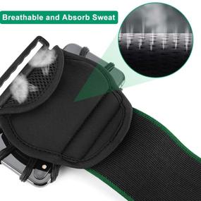 img 3 attached to 📱 Vlllik 360° Rotatable Running Phone Armband: Secure Fit for 4-6.7 Inch Smartphones, Perfect for Outdoor Activities!