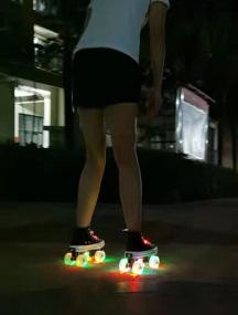 img 2 attached to Wildox Luminous Bearings Skateboard Shoelaces