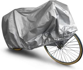 img 4 attached to 🚲 Budge Standard Adult Bicycle Cover: Protects Bikes up to 78″ Long, 27″ Wide, and 44″ High