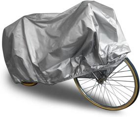 img 3 attached to 🚲 Budge Standard Adult Bicycle Cover: Protects Bikes up to 78″ Long, 27″ Wide, and 44″ High