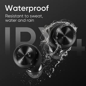 img 2 attached to DIZO GoPods D: Advanced Bluetooth Earbuds with Clear Calls, Noise Cancellation, Deep Bass Boost, Waterproof, Touch Control, Low Latency, and Sports Headsets - Black