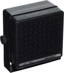 img 1 attached to Water-Resistant 25 Watt Universal CB External Communications Speaker with Swivel Mounting Bracket and 6 Feet Speaker Cable - Ideal for Mobile Transceiver and HAM Radio - Pyramid CB1000
