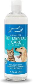 img 4 attached to Emmy's Best Pet Products Advanced Pet Dental Care Water Additive: Ultimate Cat & Dog Dental Care and Breath Freshener - No Brush Formula for Tartar & Plaque Removal, Promoting Healthy Teeth in Dogs