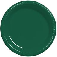 creative converting plastic plates hunter logo