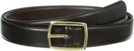 👔 reversible men's belt in black and brown for versatile style logo