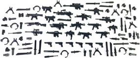 img 4 attached to 🔫 Optimized MEGA Pack of 86 Weapons Minifigures