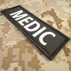 img 3 attached to LEGEEON Paramedic Tactical Embroidered Fastener