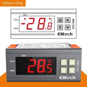img 3 attached to Origin Digital Elitech STC-1000 Temperature Controller - 110V Centigrade Thermostat with 2 Relays