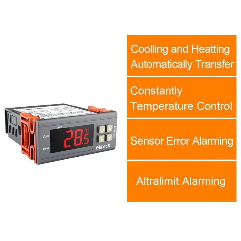 Temperature Controller Elitech STC-1000 110V