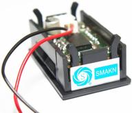 💡 smakn 0.56-дюймовый 2-проводный синий цифровой измеритель напряжения с жк-дисплеем для постоянного тока от 3,0 в до 30 в логотип