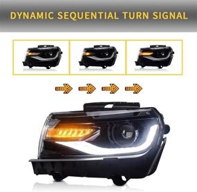 img 2 attached to YUANZHENG Projector Headlights Sequential YAA CMR 0285