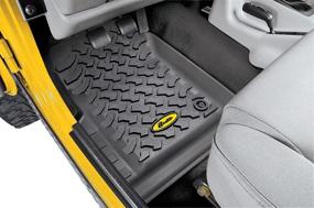 img 1 attached to 🚗 Bestop Front Floor Mats for Jeep Wrangler 76-95 - Pair of 51511-01